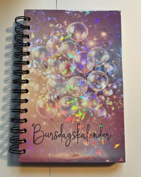 Bursdagskalenderbok
