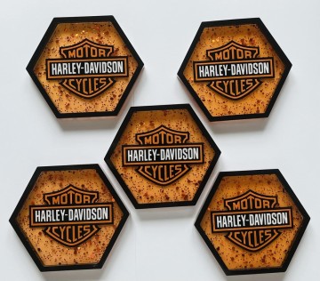 Koppbrikker Harley-Davidson