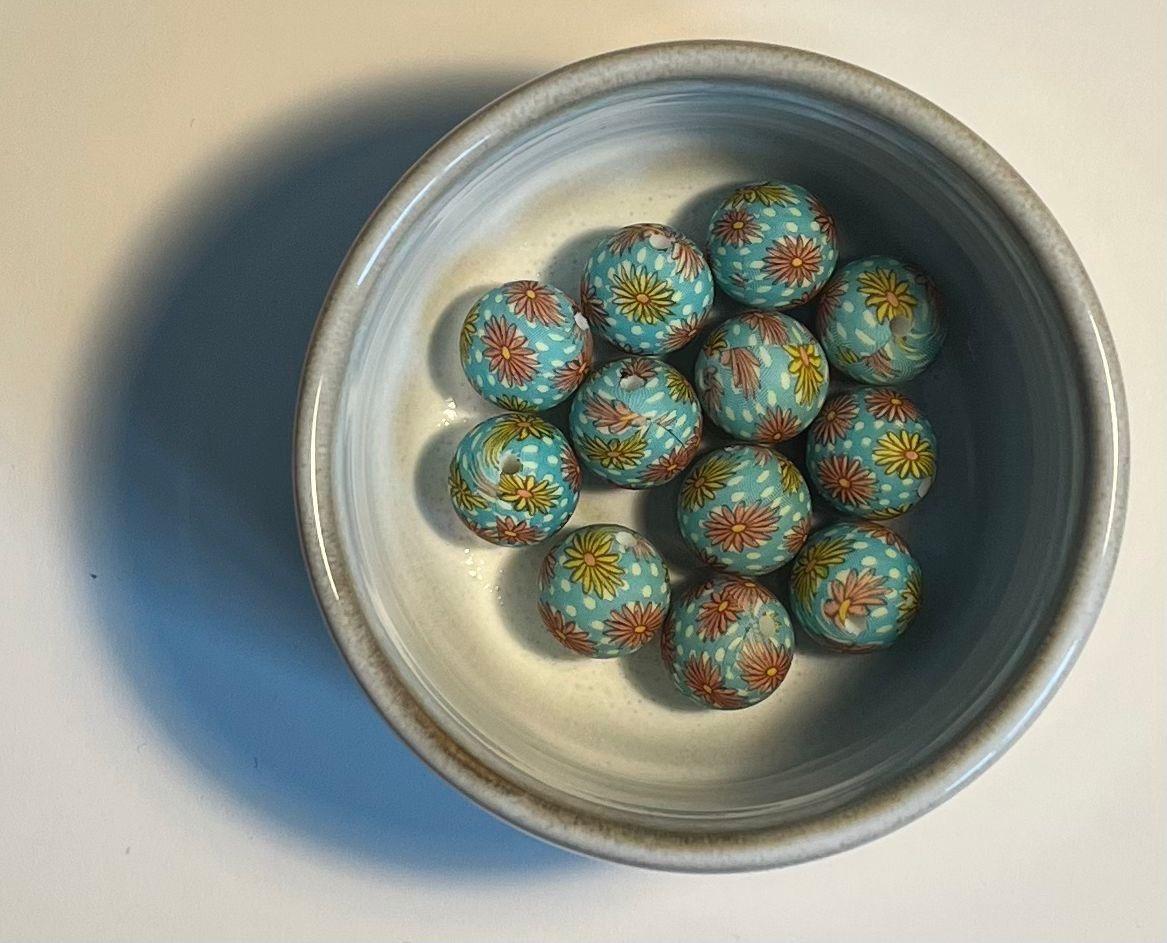 Blomster silikonperler